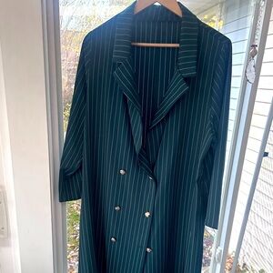 Brand new double breasted long blazer